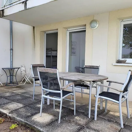 Rez-de-jardin, Front De Mer, 4 Pers, Calme, Wifi Gratuit - Fr-1-465-46 Apartment
